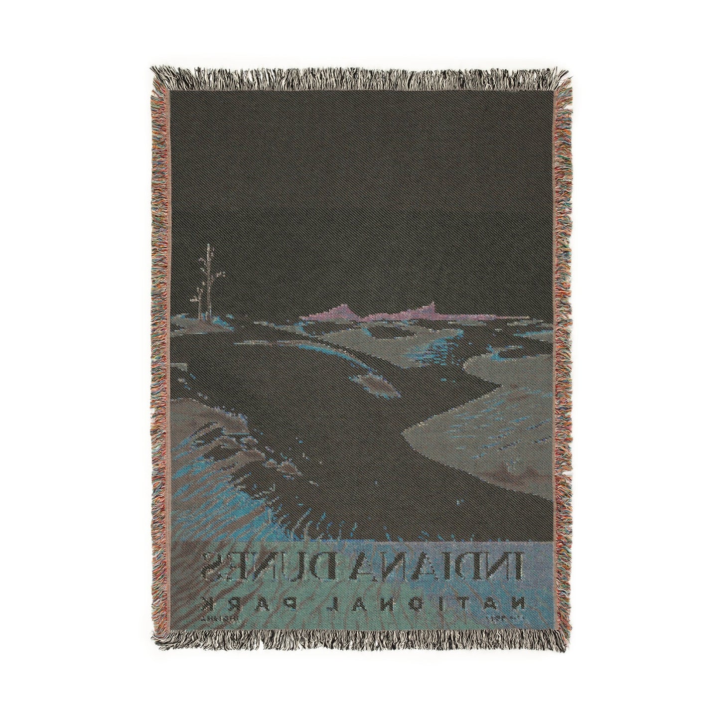 Indiana Dunes National Park Woven Blanket | S03