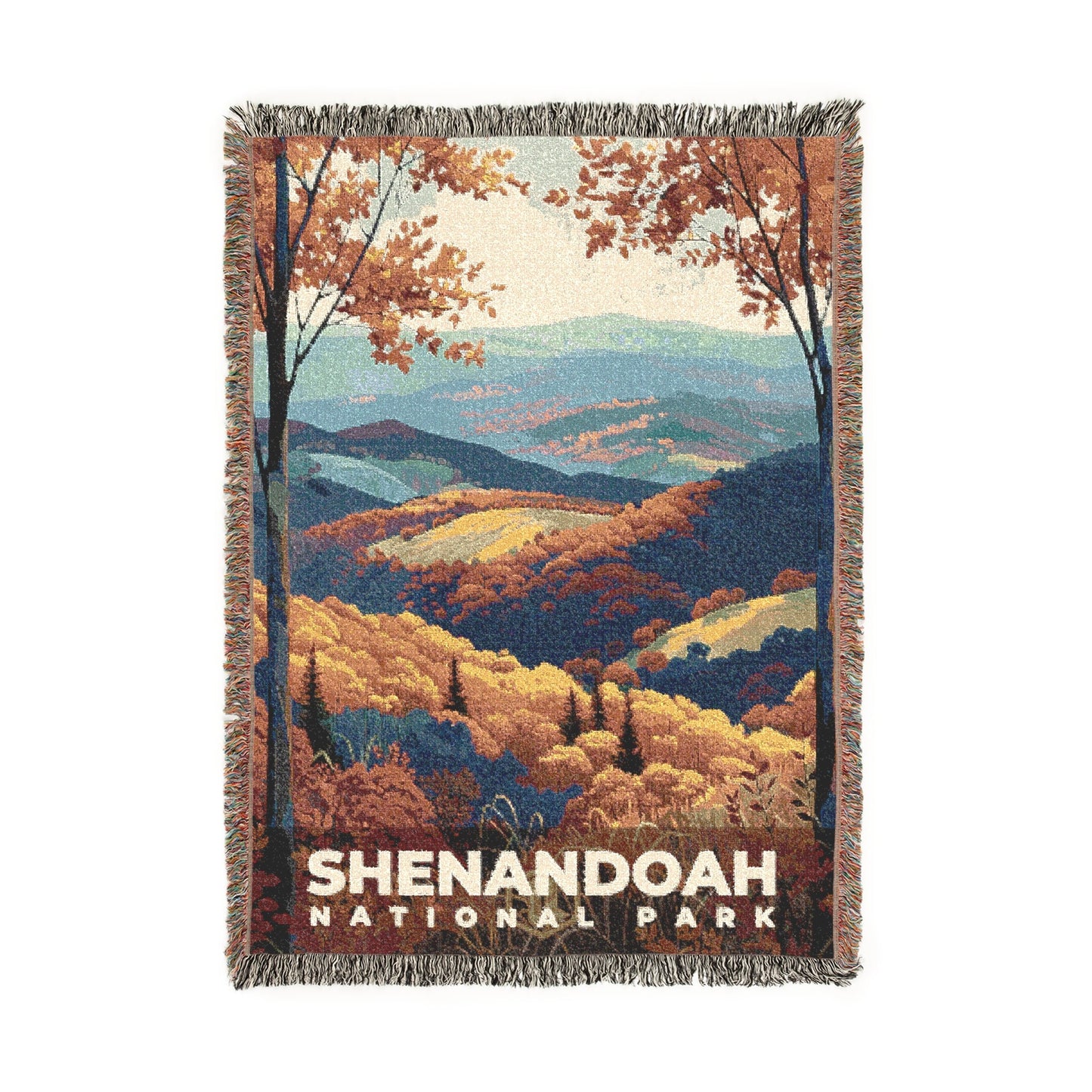 Shenandoah National Park Woven Blanket | S11