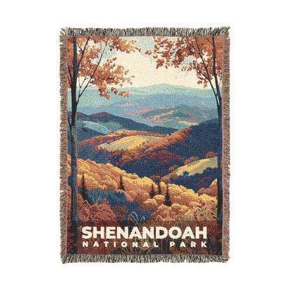 Shenandoah National Park Woven Blanket | S11