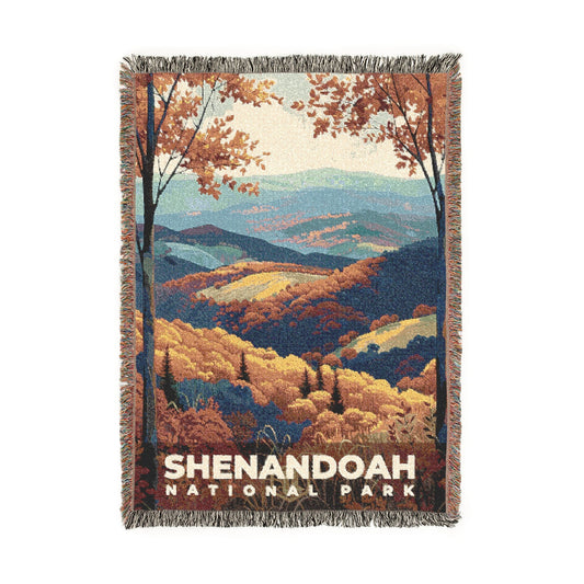 Shenandoah National Park Woven Blanket | S11