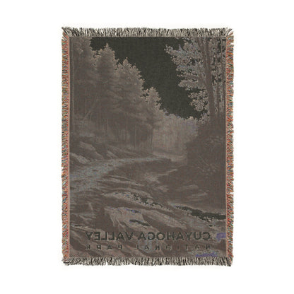 Cuyahoga Valley National Park Woven Blanket | S17