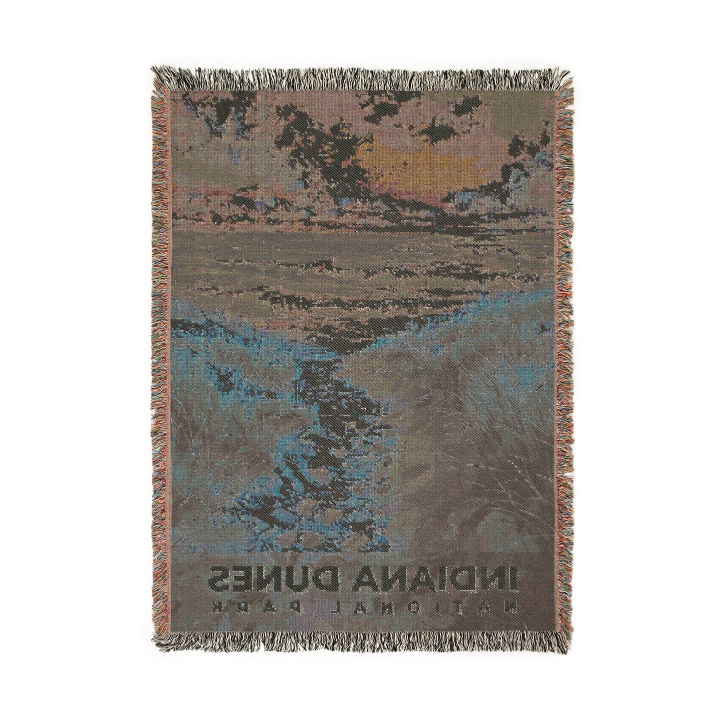 Indiana Dunes National Park Woven Blanket | S14