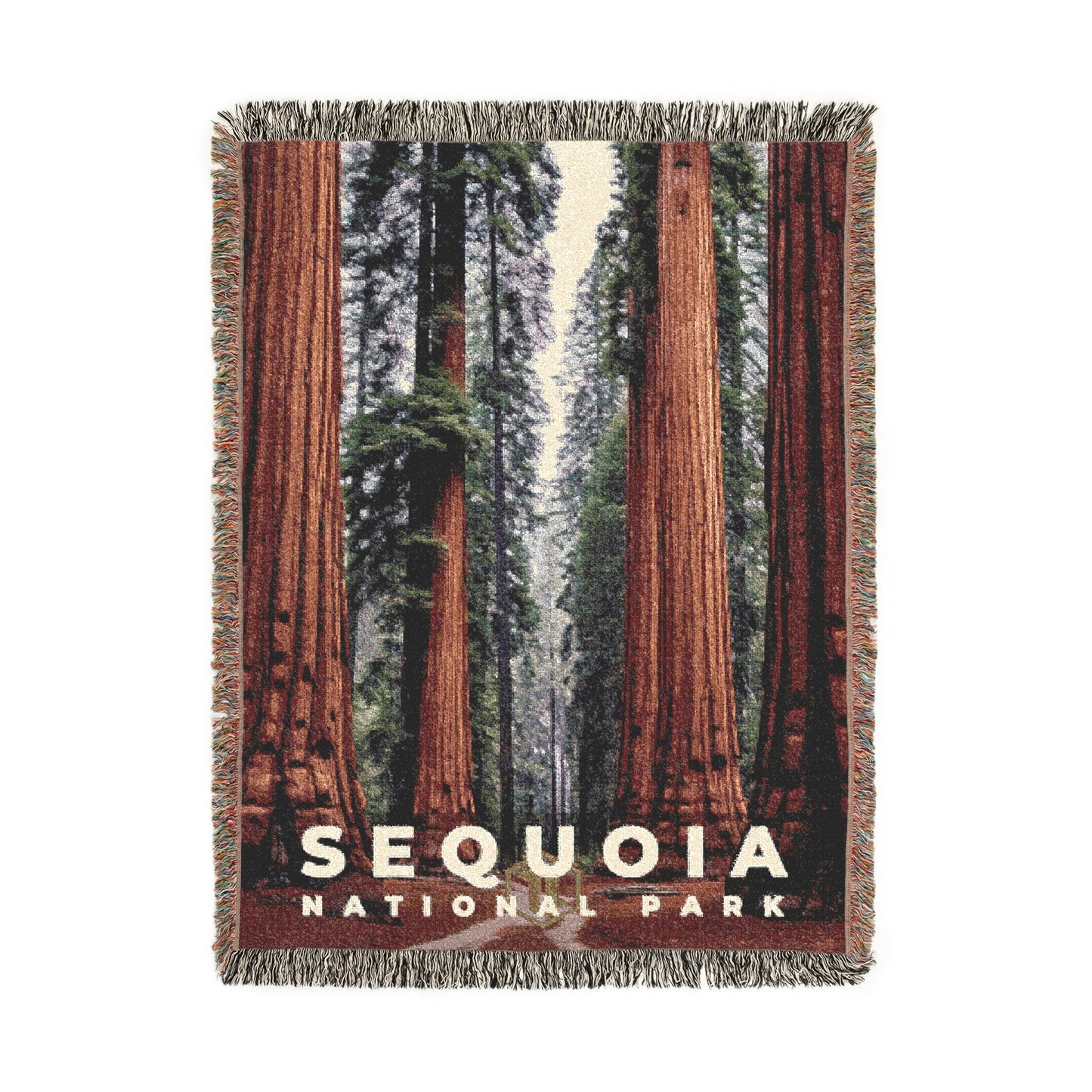Sequoia National Park Woven Blanket | S10