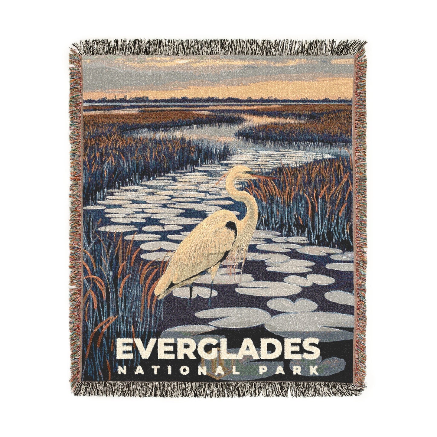 Everglades National Park Woven Blanket | S19