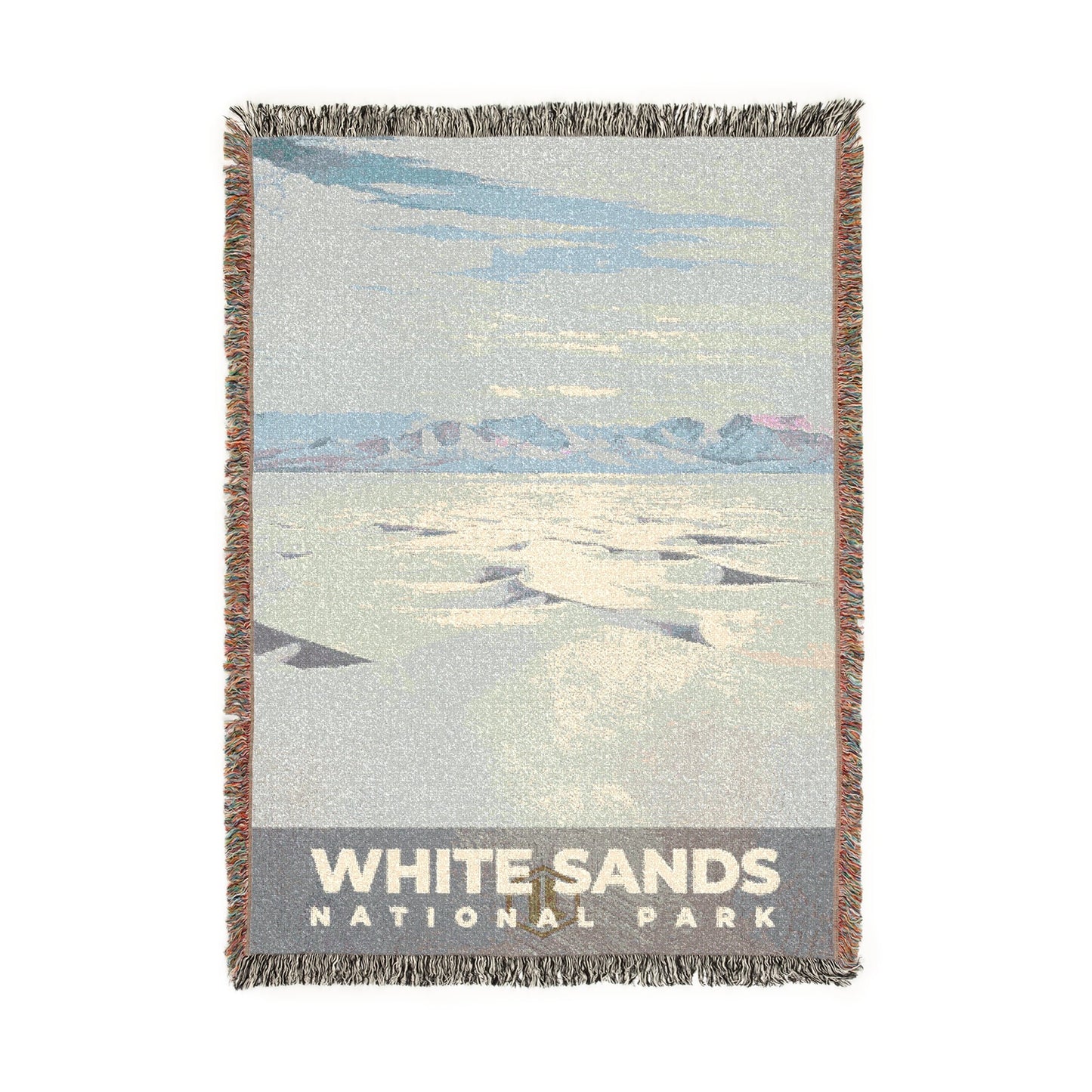 White Sands National Park Woven Blanket | S09