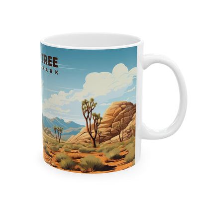 Joshua Tree National Park Mug | White Ceramic Mug (11oz, 15oz)