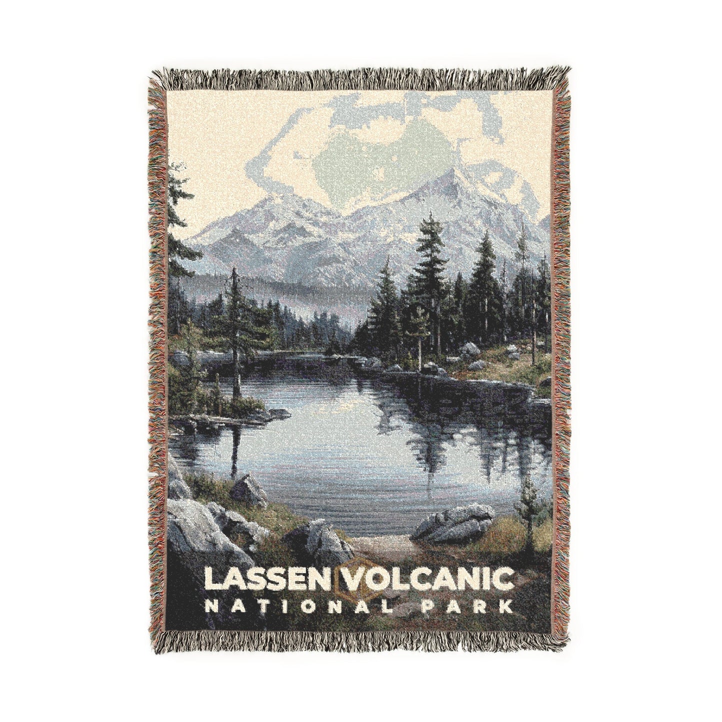 Lassen Volcanic National Park Woven Blanket | S17