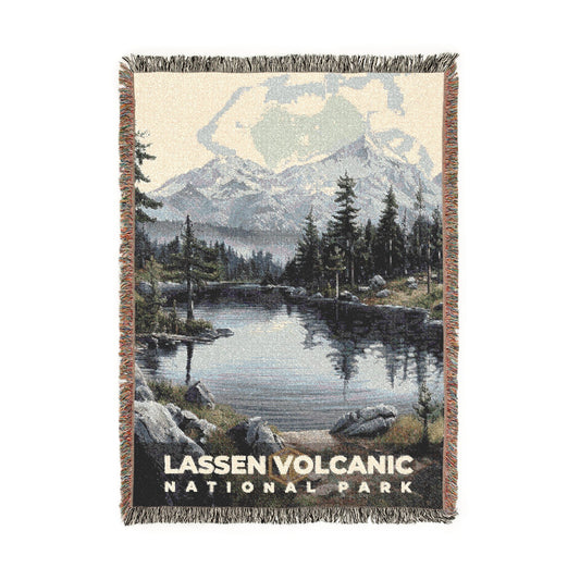 Lassen Volcanic National Park Woven Blanket | S17