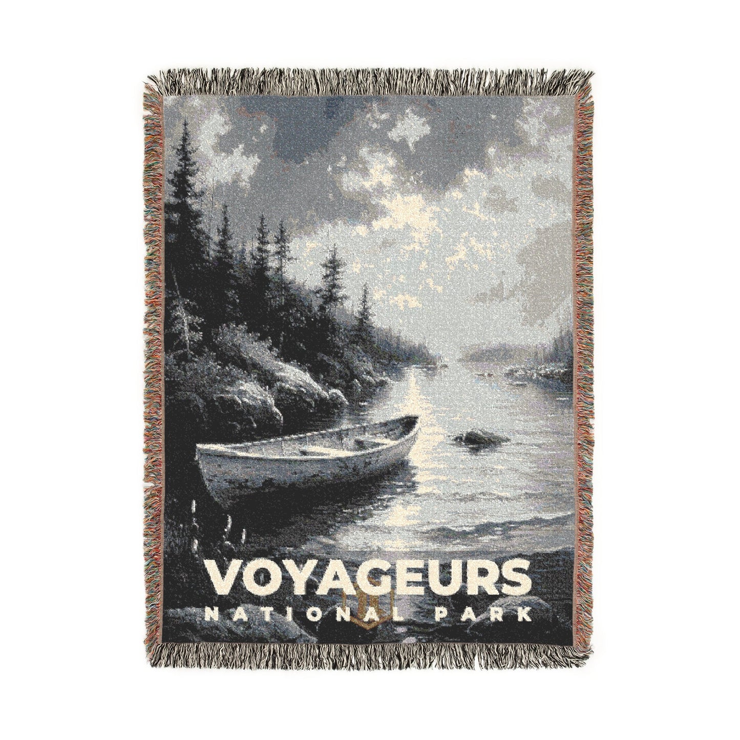 Voyageurs National Park Woven Blanket | S15