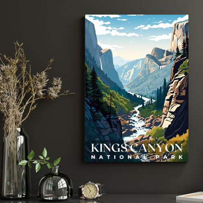 Kings Canyon National Park Poster | S01