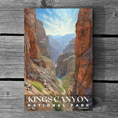 Kings Canyon National Park Poster | S02
