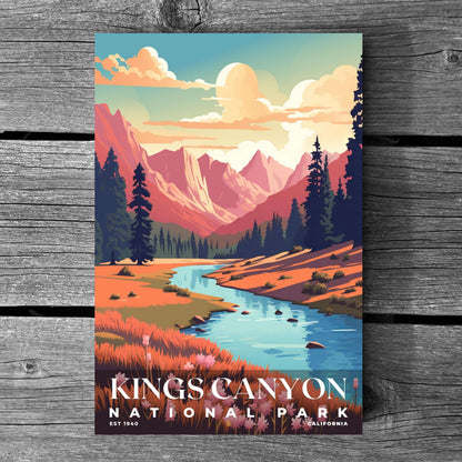 Kings Canyon National Park Poster | S05