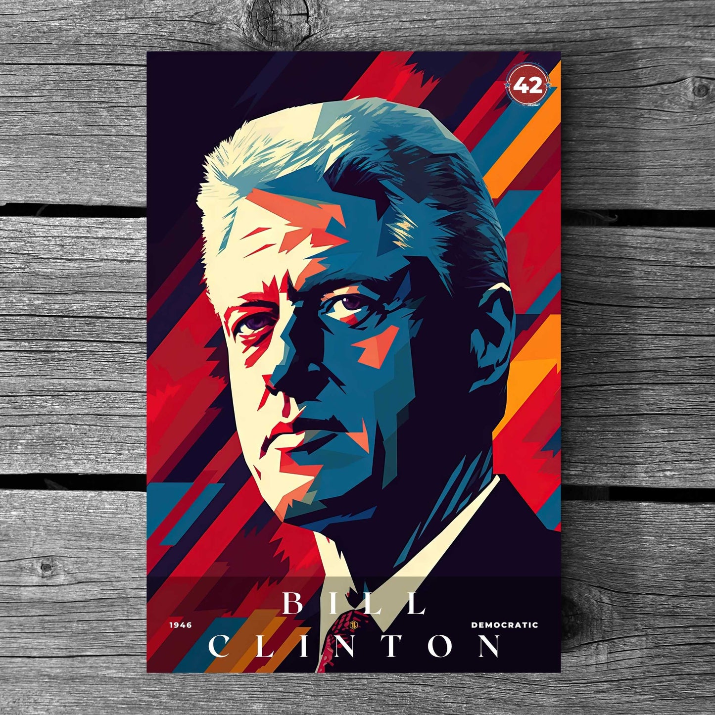 Bill Clinton Poster | S01