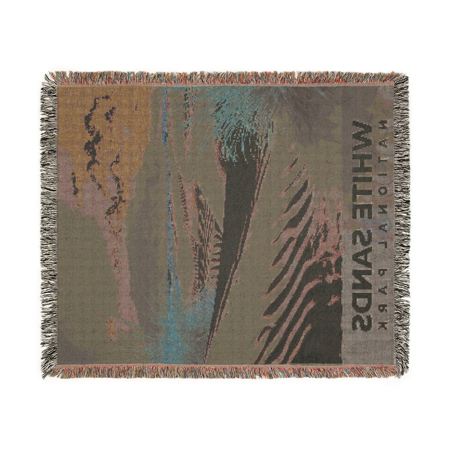 White Sands National Park Woven Blanket | S16