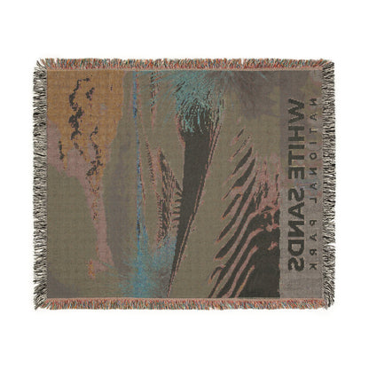 White Sands National Park Woven Blanket | S16