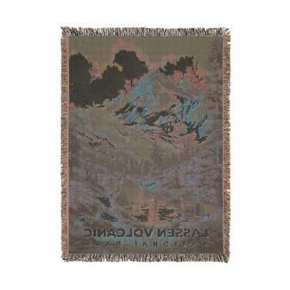 Lassen Volcanic National Park Woven Blanket | S18