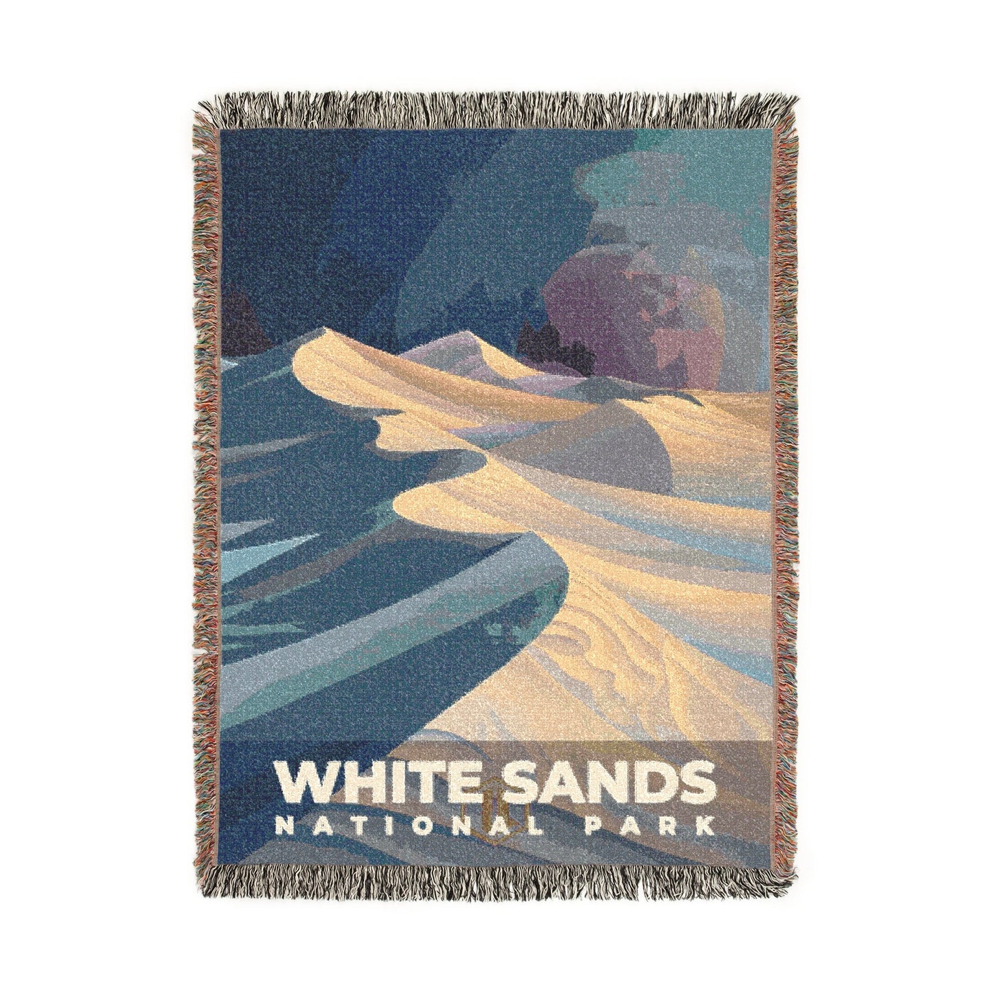 White Sands National Park Woven Blanket | S20