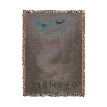 Olympic National Park Woven Blanket | S12