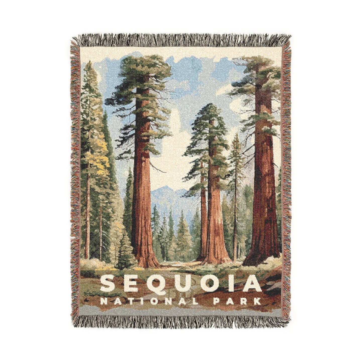 Sequoia National Park Woven Blanket | S08