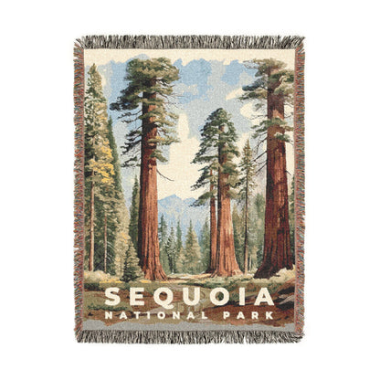 Sequoia National Park Woven Blanket | S08