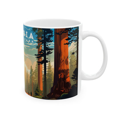 Sequoia National Park Mug | White Ceramic Mug (11oz, 15oz)