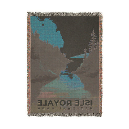 Isle Royale National Park Woven Blanket | S20