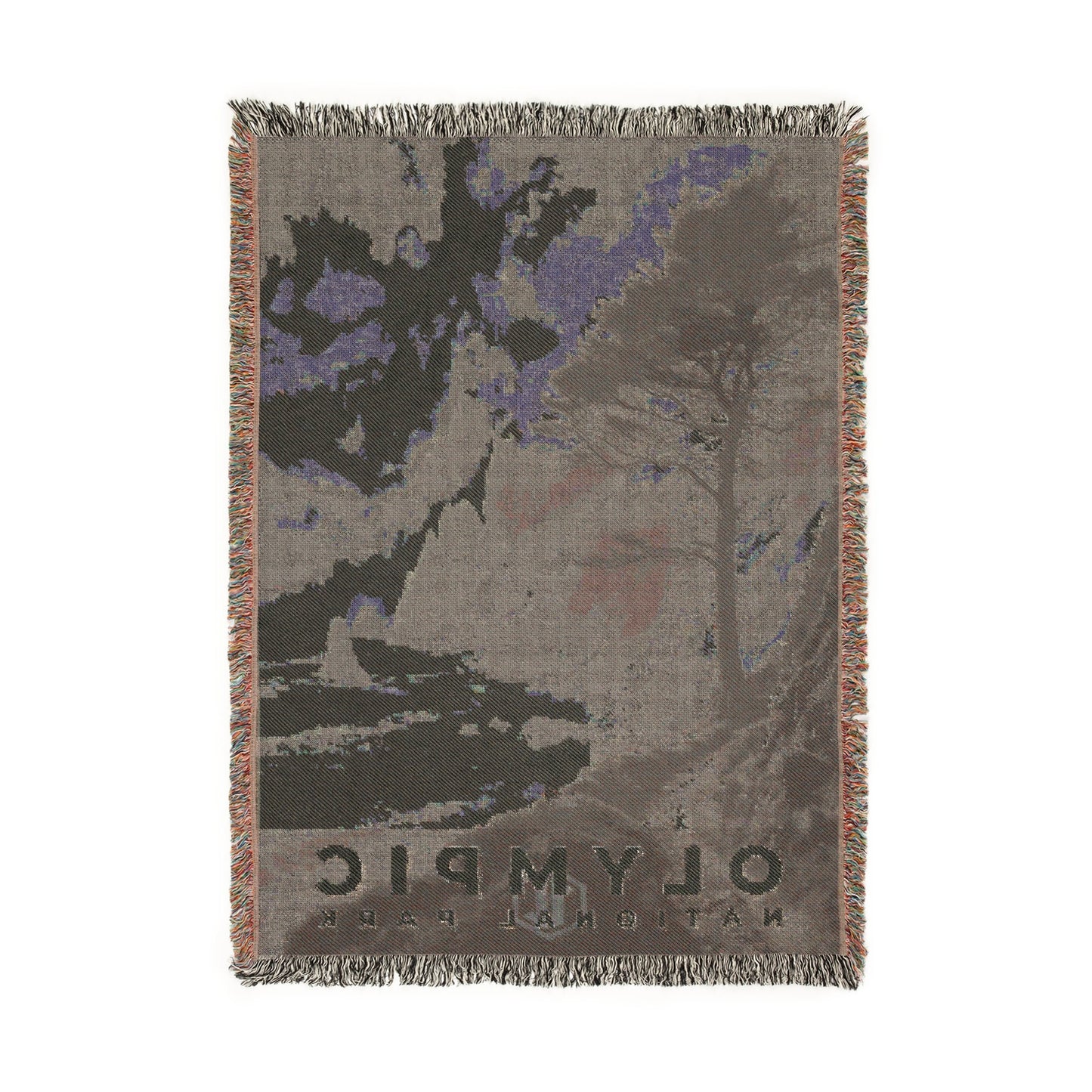 Olympic National Park Woven Blanket | S15