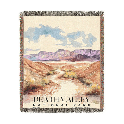 Death Valley National Park Woven Blanket | S04