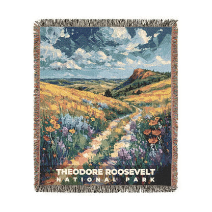 Theodore Roosevelt National Park Woven Blanket | S14