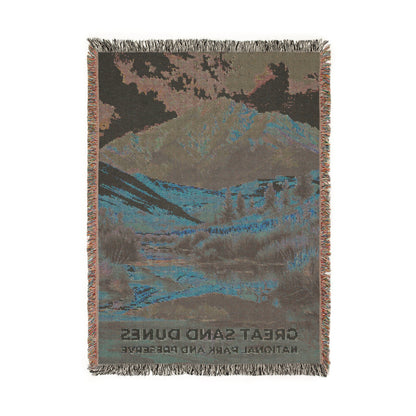 Great Sand Dunes National Park Woven Blanket | S18