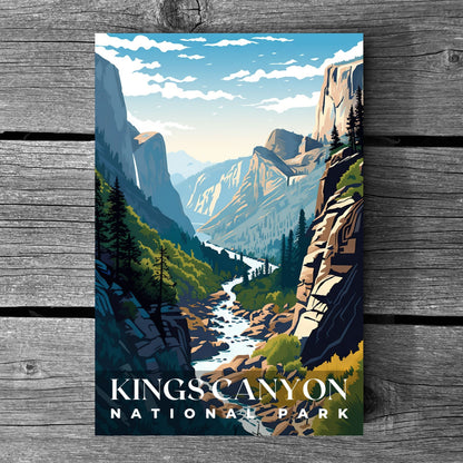 Kings Canyon National Park Poster | S01