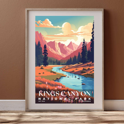 Kings Canyon National Park Poster | S05