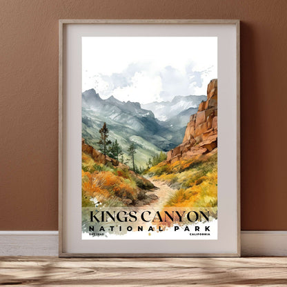 Kings Canyon National Park Poster | S04