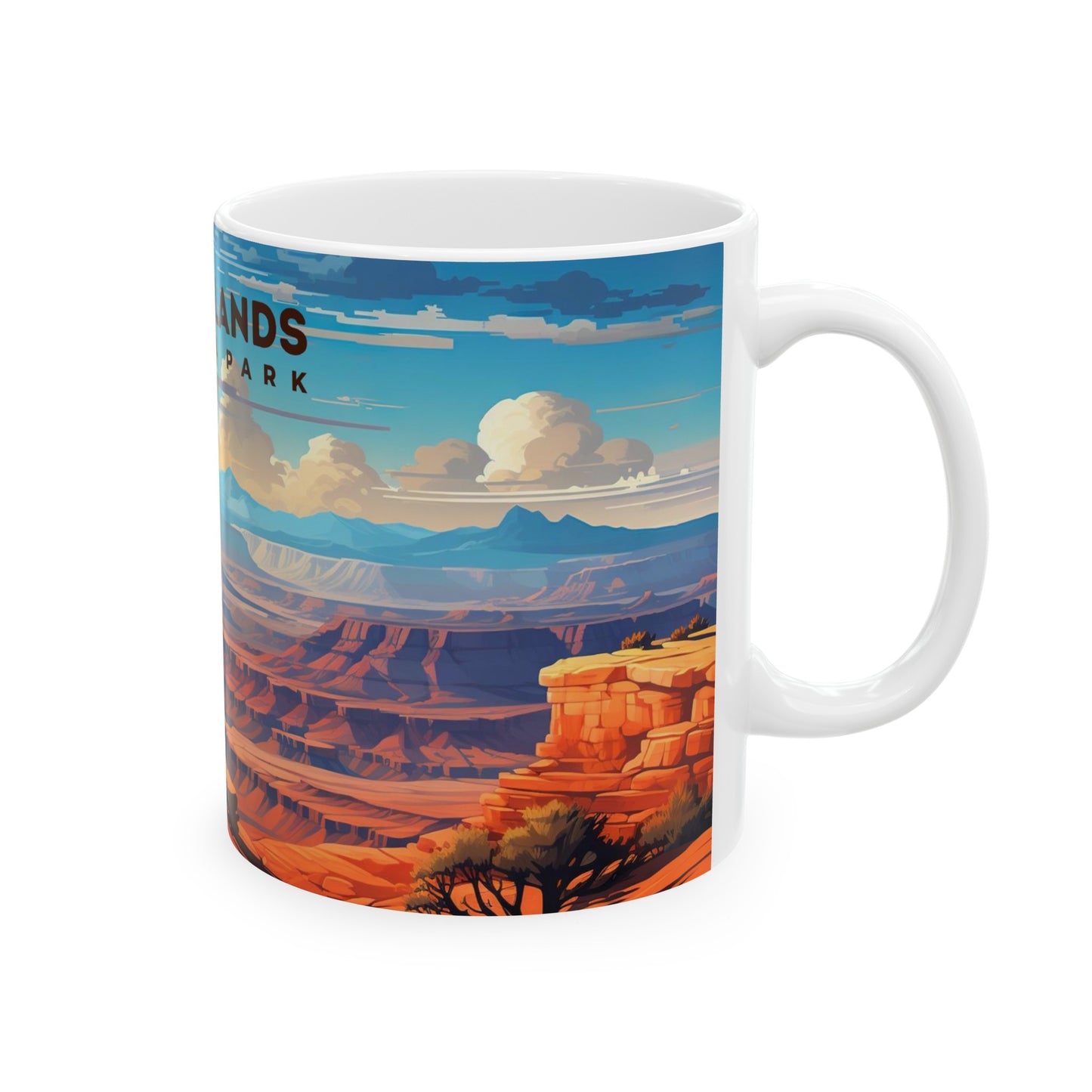 Canyonlands National Park Mug | White Ceramic Mug (11oz, 15oz)