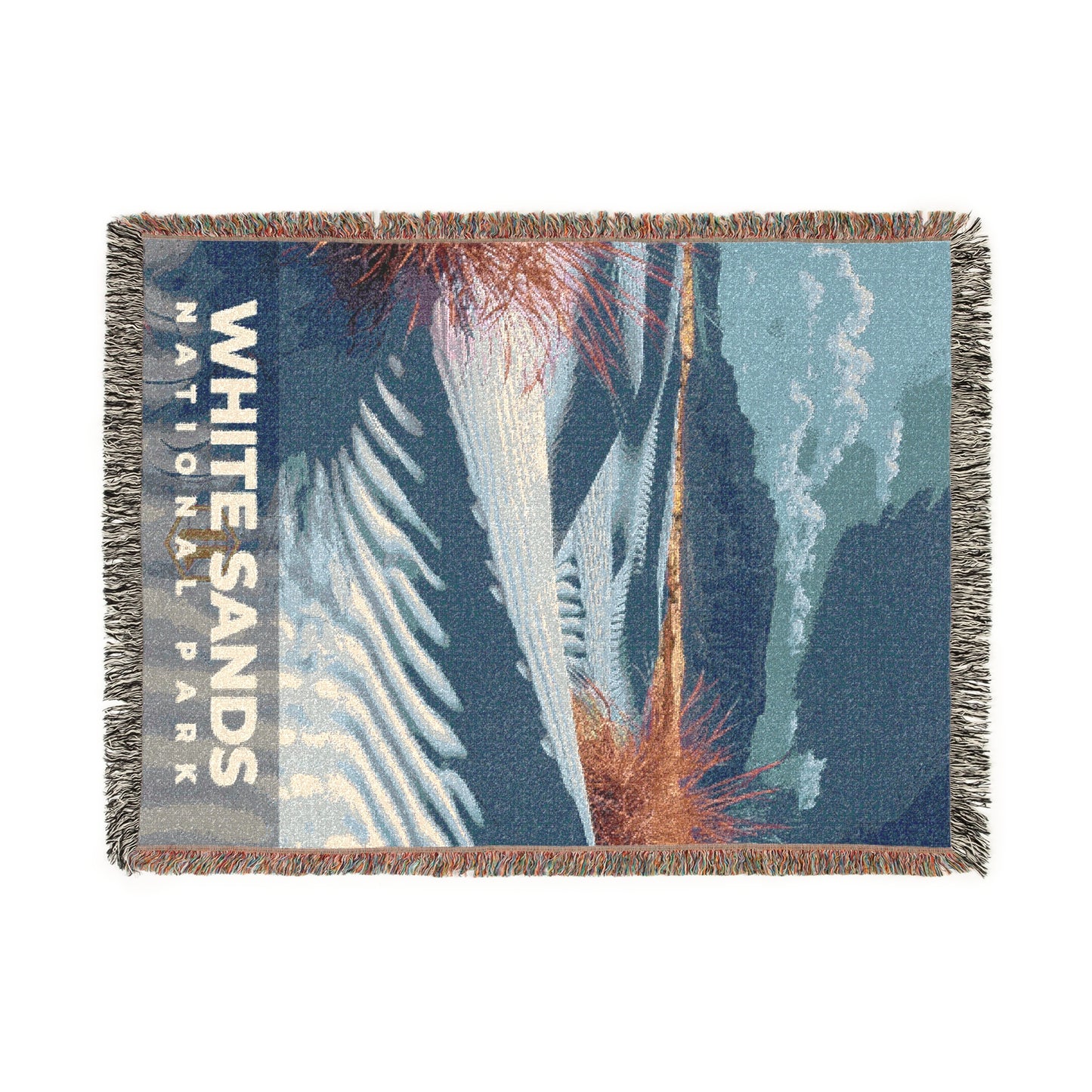 White Sands National Park Woven Blanket | S16