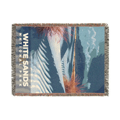 White Sands National Park Woven Blanket | S16