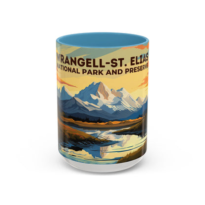 Wrangell-St. Elias National Park Mug | Accent Coffee Mug (11, 15oz)