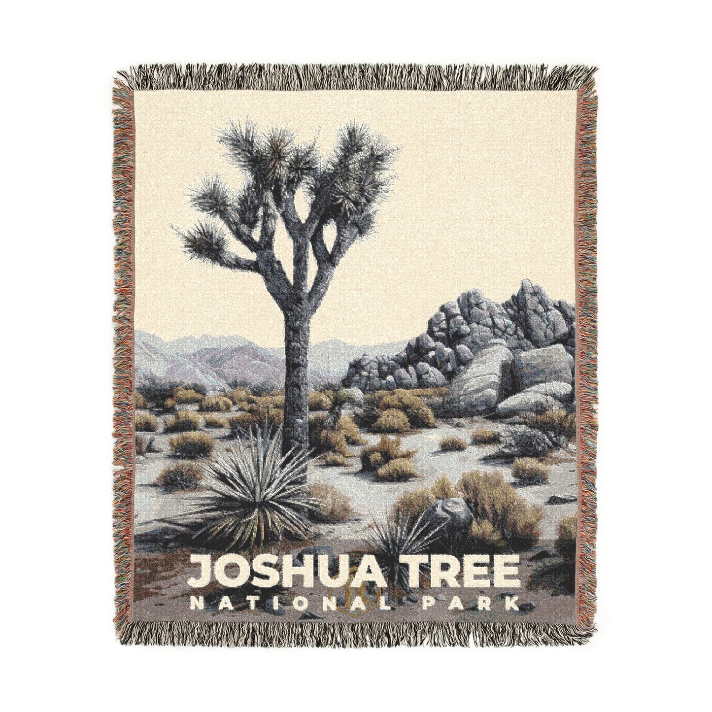 Joshua Tree National Park Woven Blanket | S17