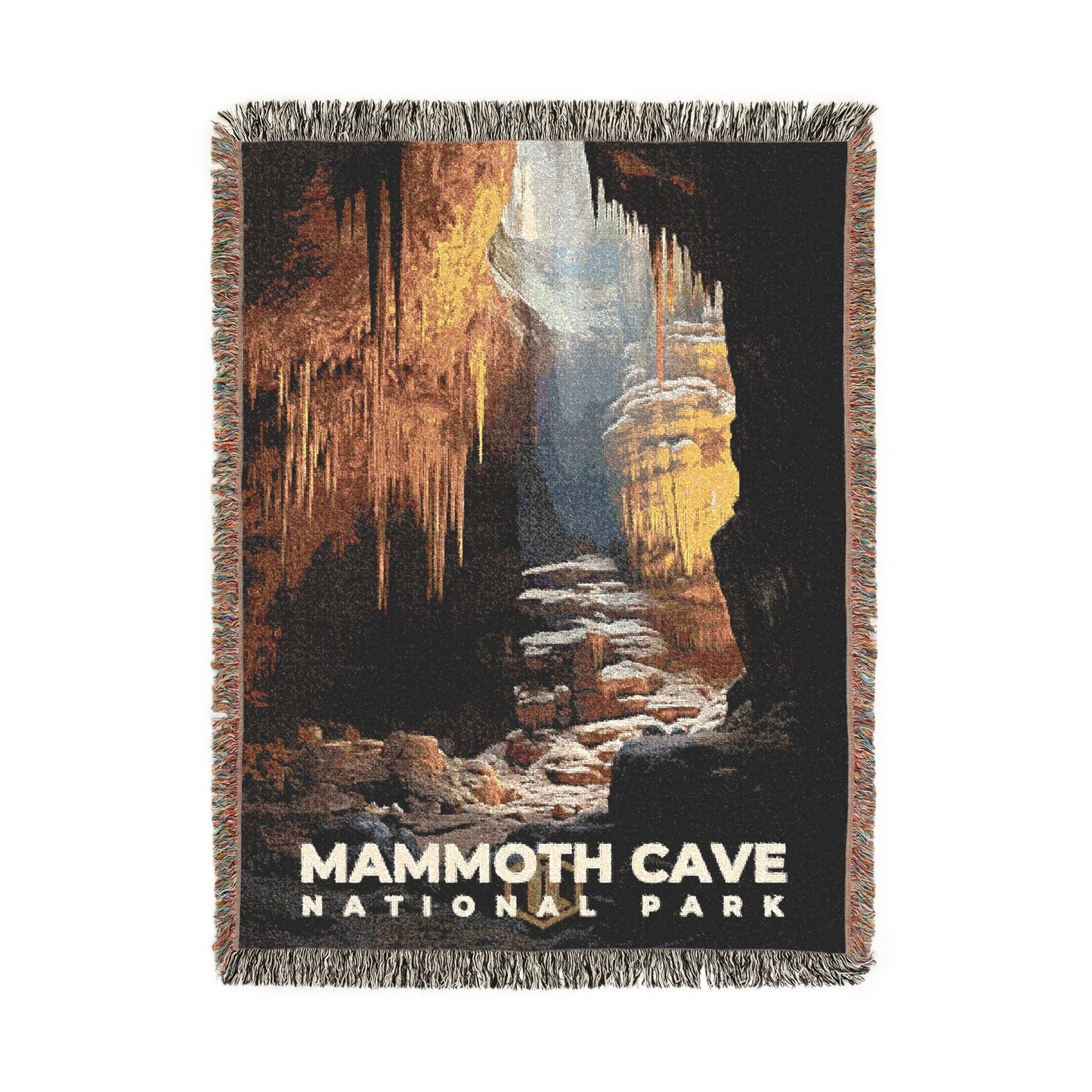 Mammoth Cave National Park Woven Blanket | S10