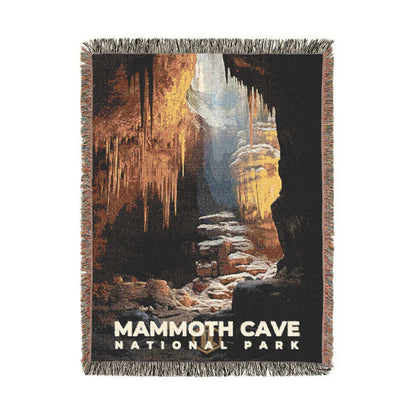 Mammoth Cave National Park Woven Blanket | S10