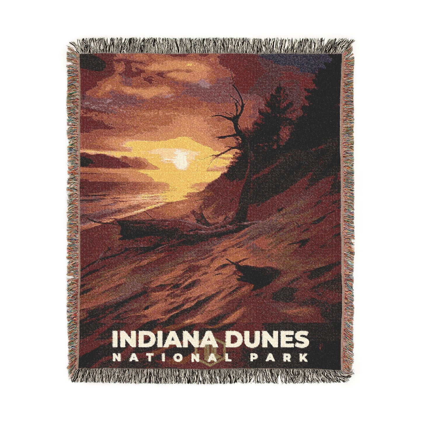Indiana Dunes National Park Woven Blanket | S10