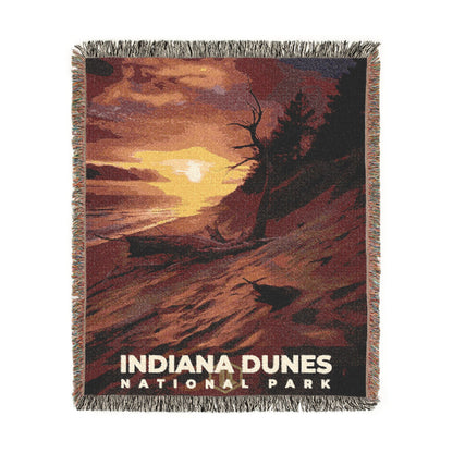 Indiana Dunes National Park Woven Blanket | S10