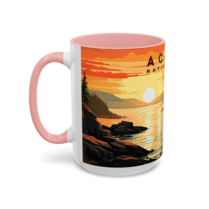 Acadia National Park Mug | Accent Coffee Mug (11, 15oz)