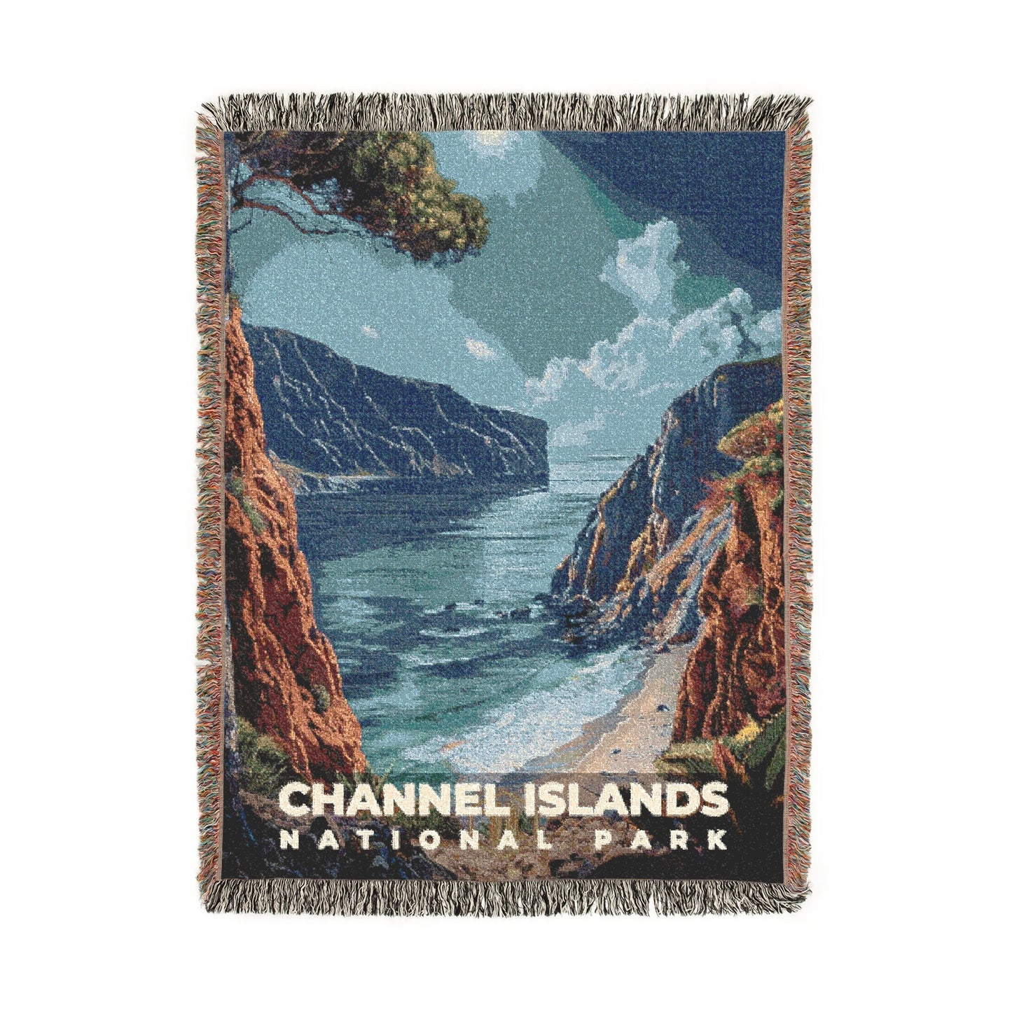 Channel Islands National Park Woven Blanket | S16