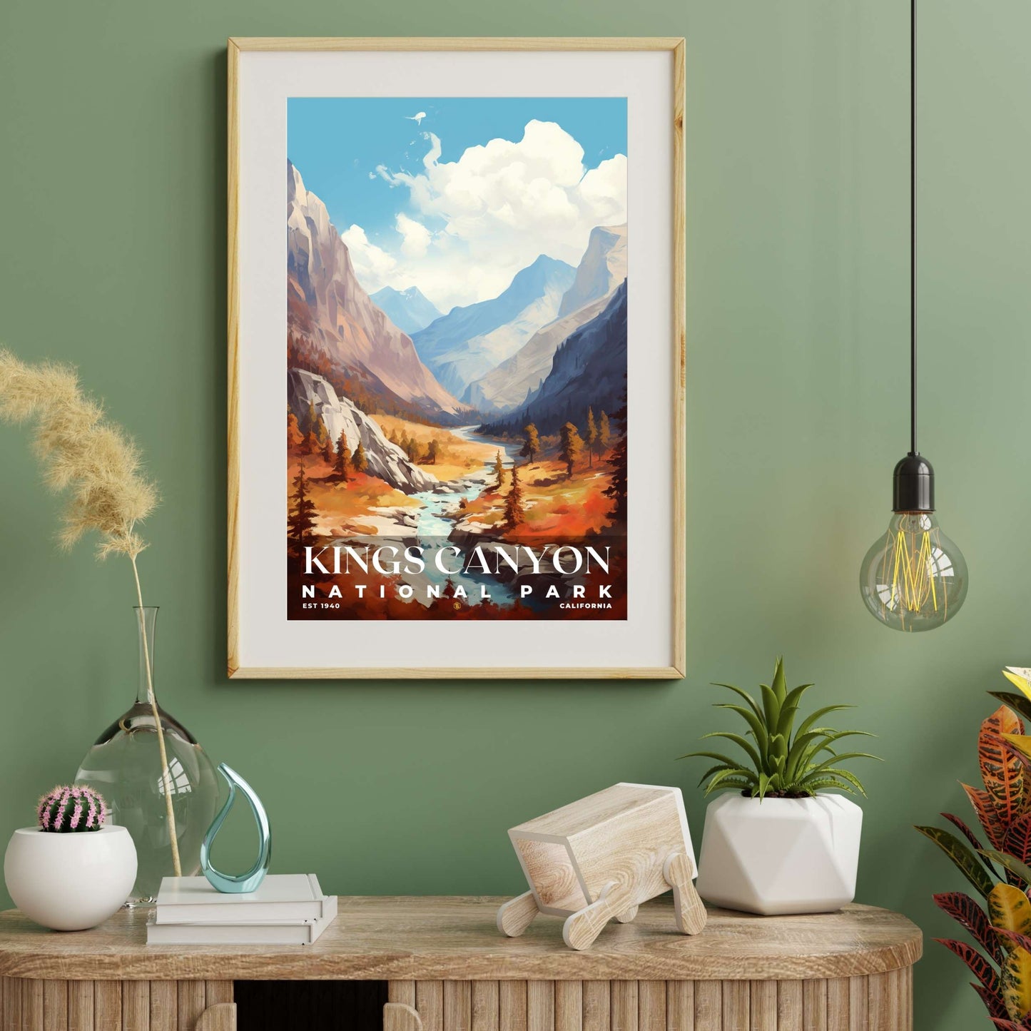 Kings Canyon National Park Poster | S06