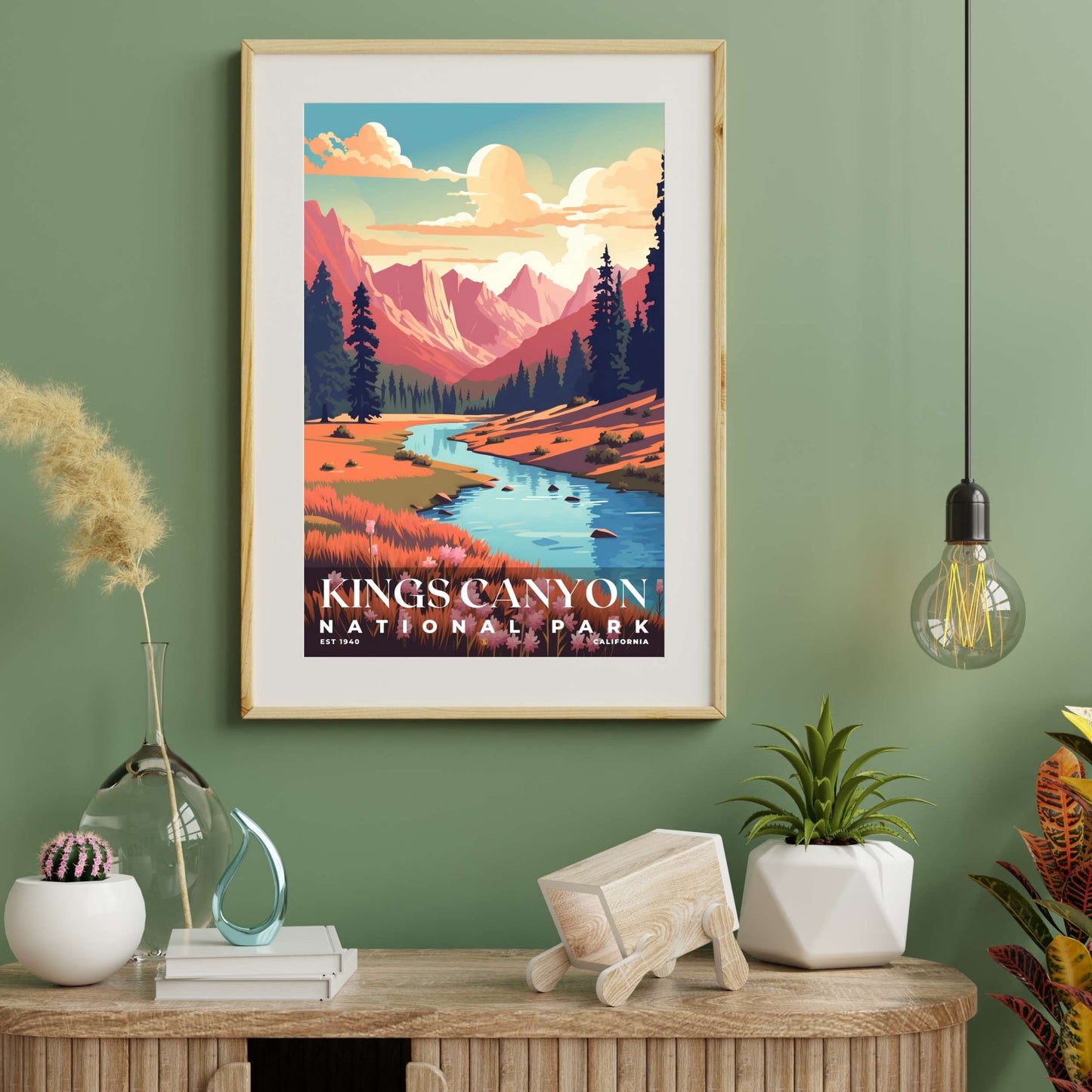 Kings Canyon National Park Poster | S05