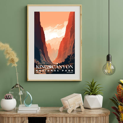 Kings Canyon National Park Poster | S03