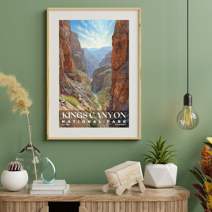 Kings Canyon National Park Poster | S02