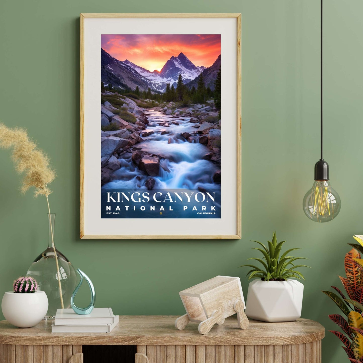 Kings Canyon National Park Poster | S10