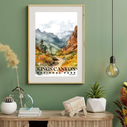 Kings Canyon National Park Poster | S04